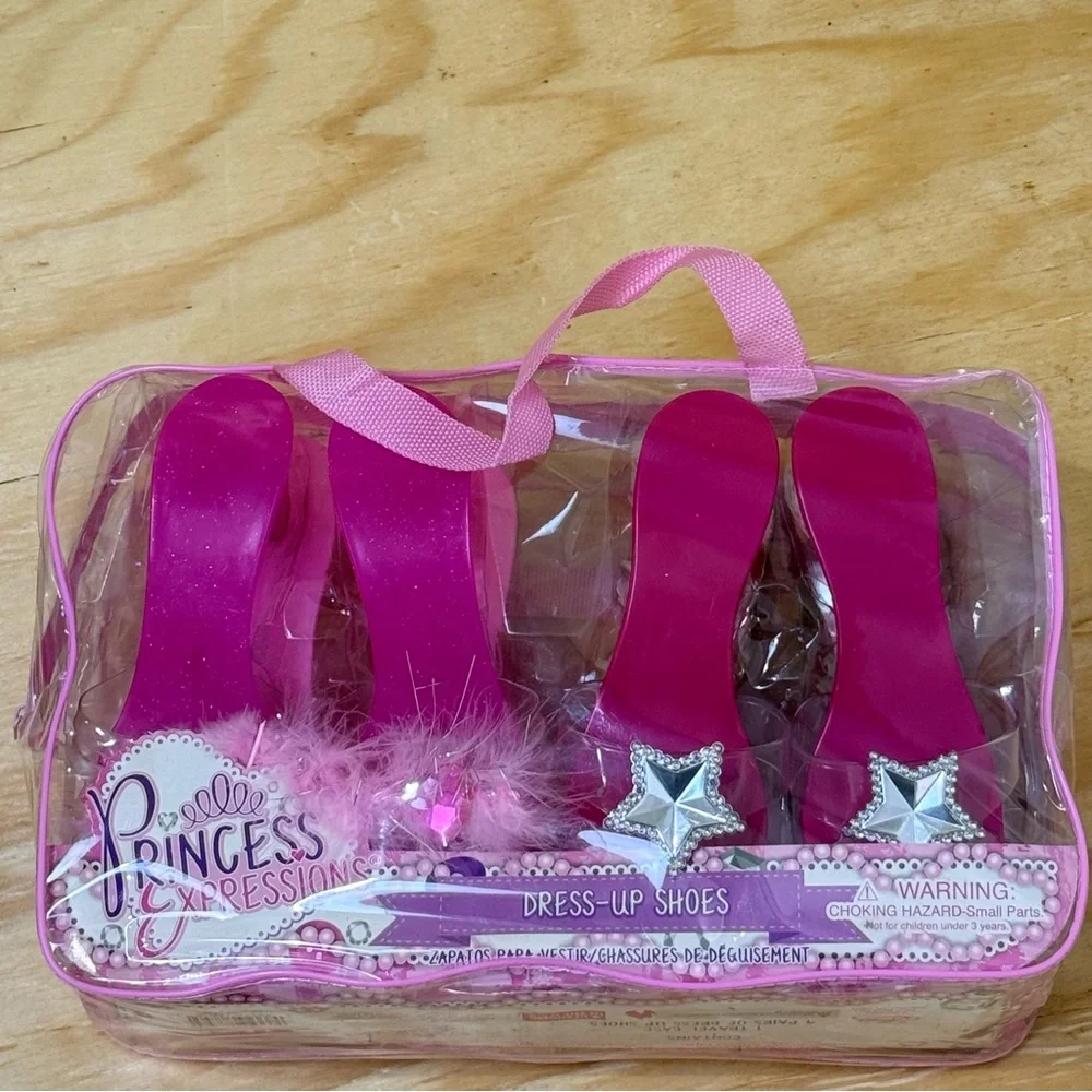 Princess Expressions Dress-Up Heels Set | 4 Pairs | NEW SEALED